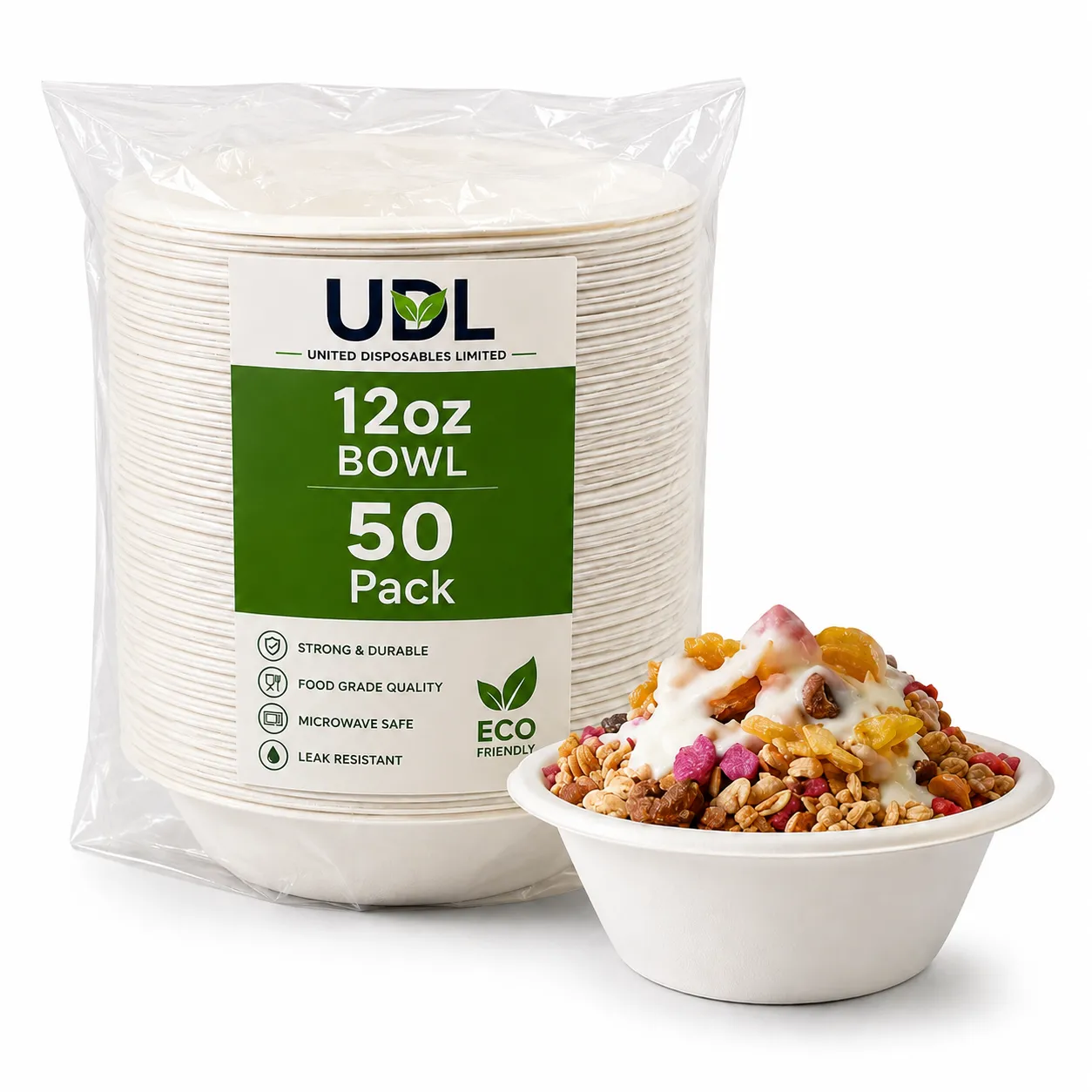 Bagasse Dessert Bowls