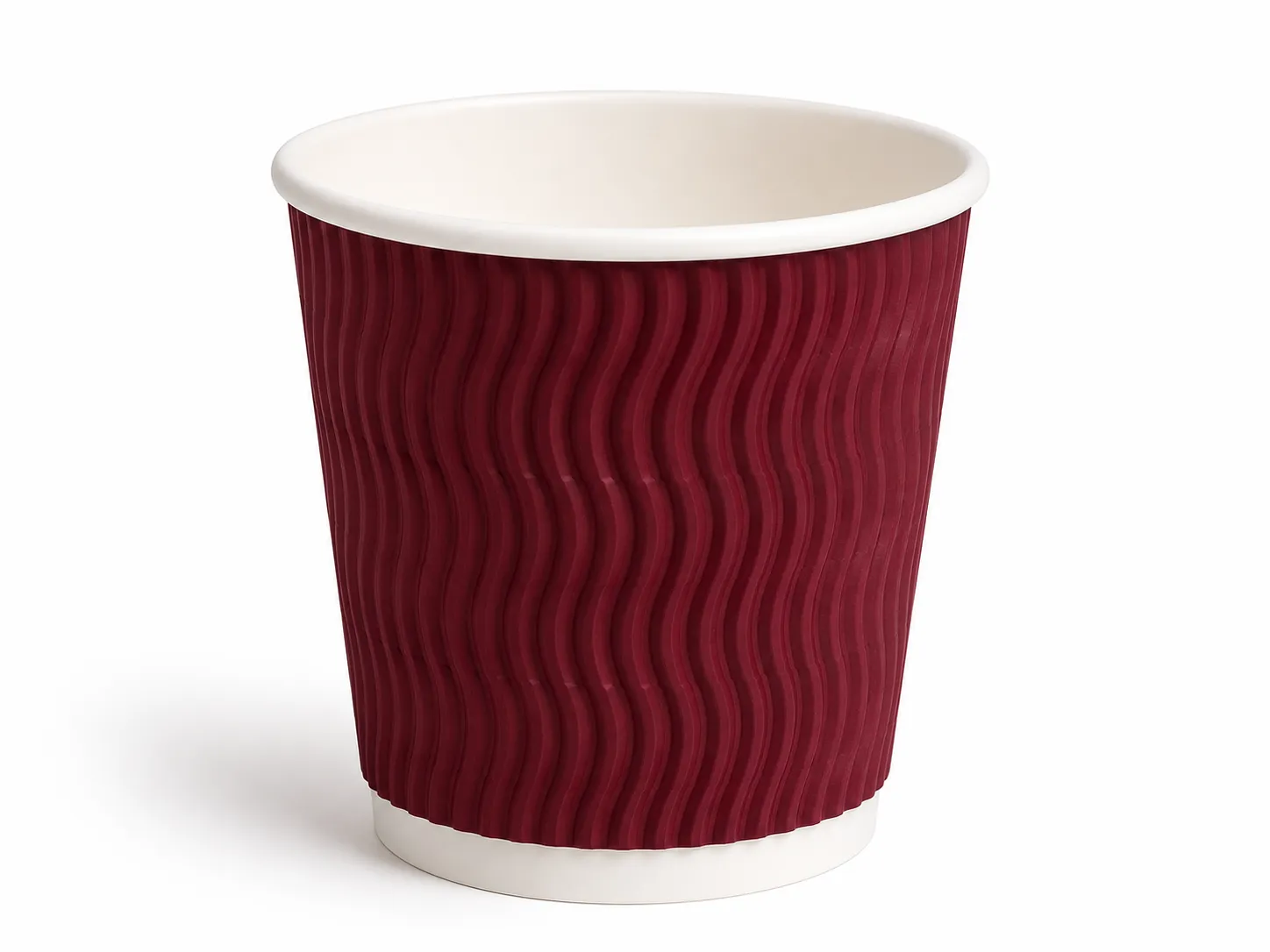 25x40 4oz Kraft Triple Wall Ripple Cups