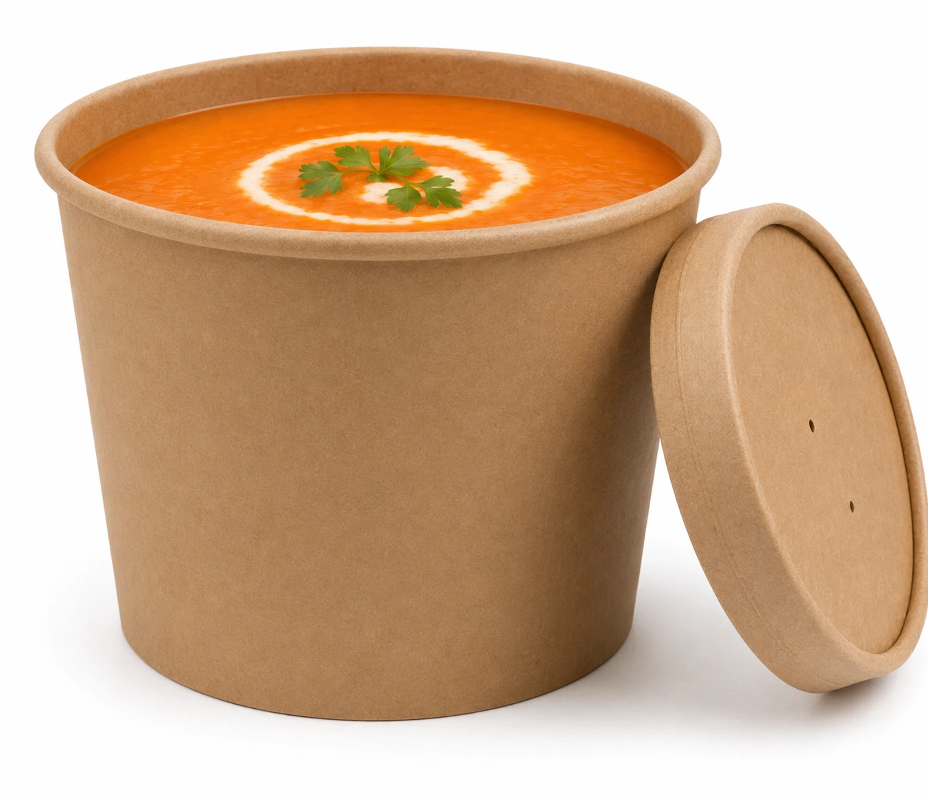 Kraft Soup Containers+Lids