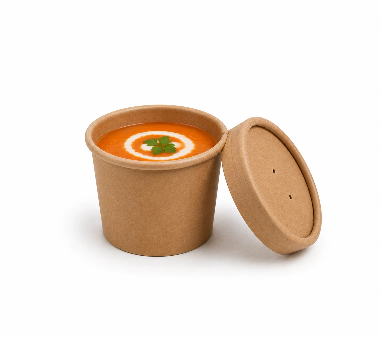 Kraft Soup Containers+Lids