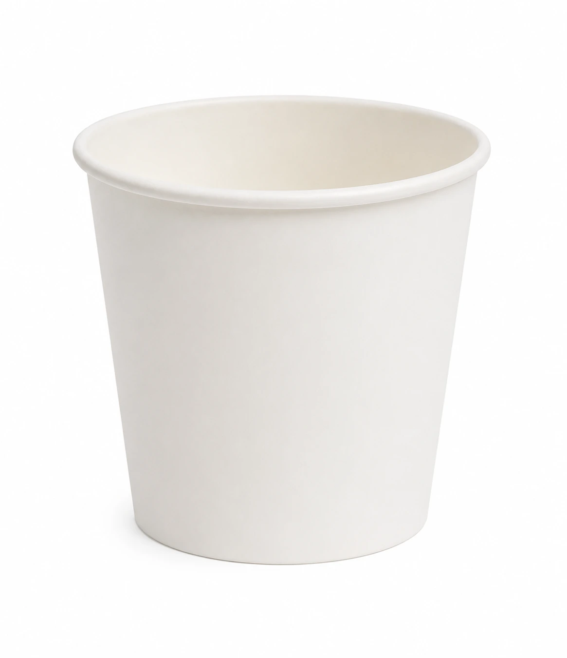 White Soup Containers+Lids