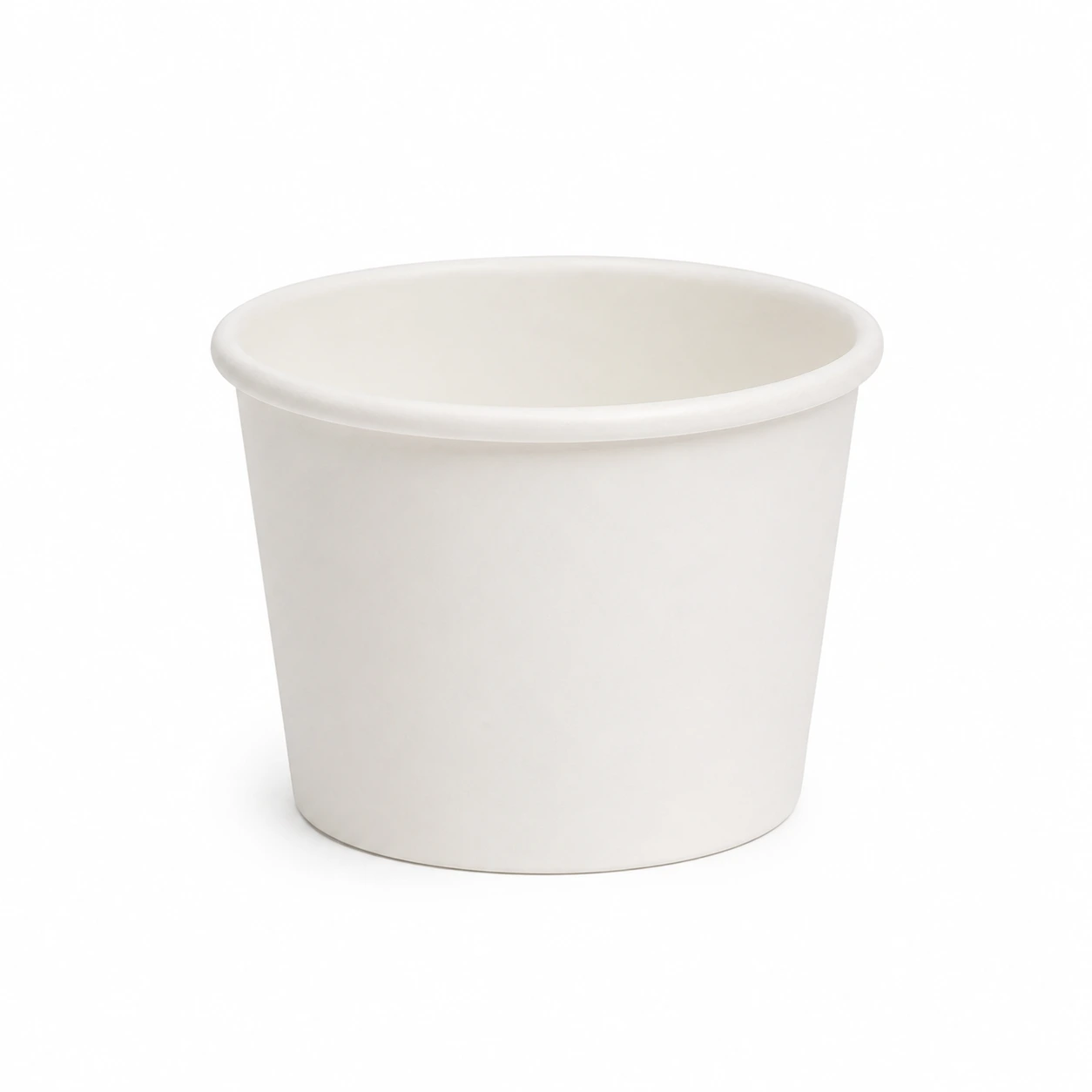 White Soup Containers+Lids