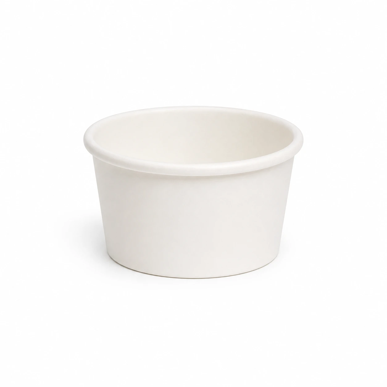 White Soup Containers+Lids