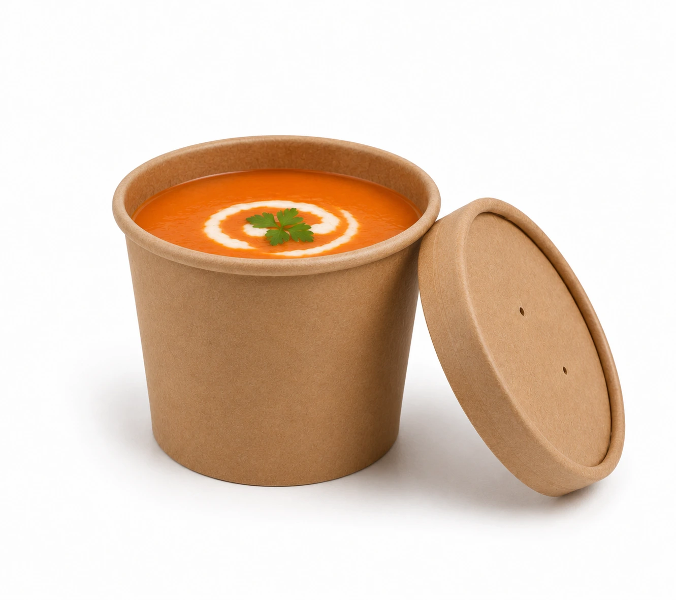 Kraft Soup Containers+Lids
